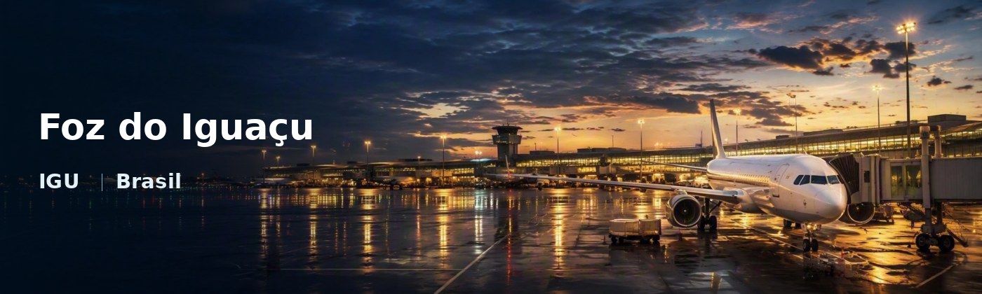 Foz do Iguaçu Flughafen-Titelbild mit IATA-Code