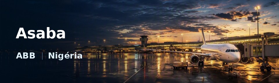 Asaba Flughafen-Titelbild mit IATA-Code