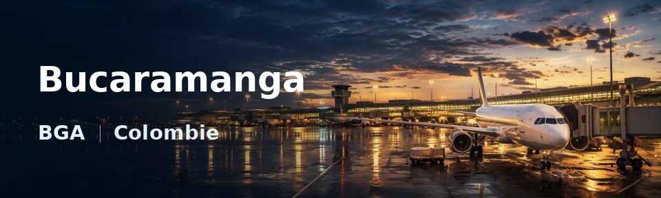 Bucaramanga Flughafen-Titelbild mit IATA-Code