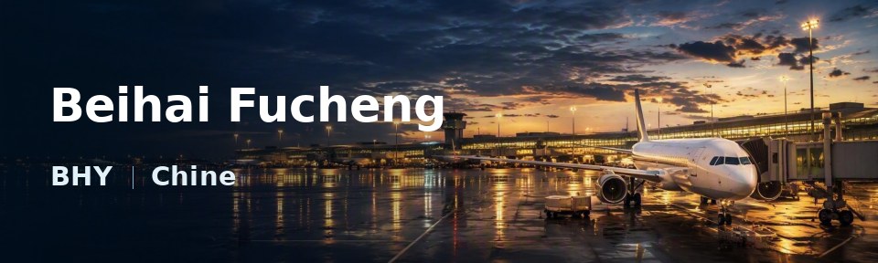 Beihai Fucheng Flughafen-Titelbild mit IATA-Code