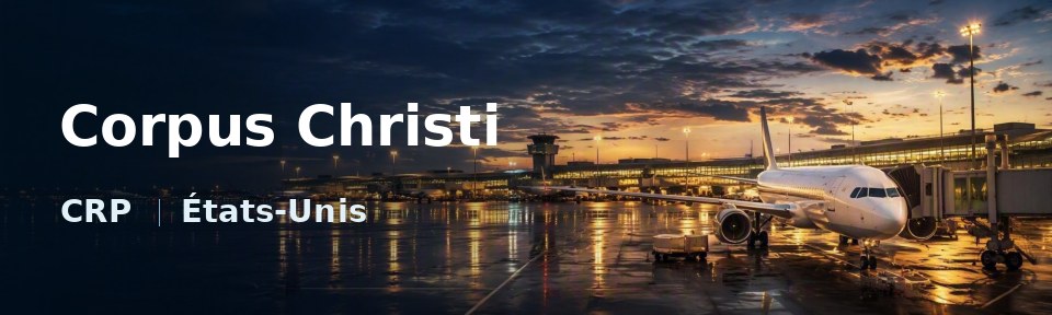 Corpus Christi Flughafen-Titelbild mit IATA-Code