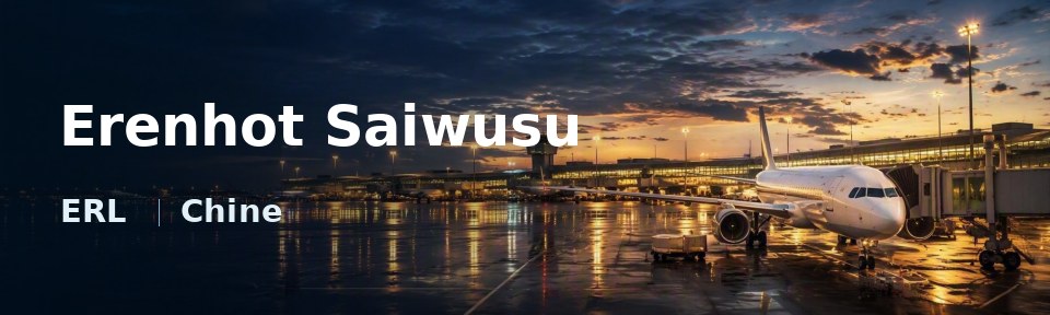 Erenhot Saiwusu Flughafen-Titelbild mit IATA-Code