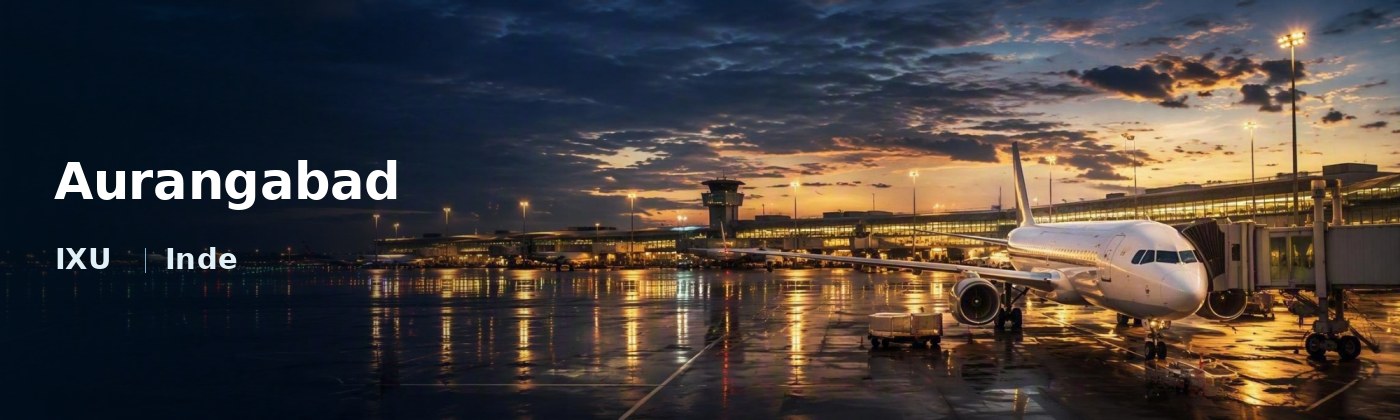 Aurangabad Flughafen-Titelbild mit IATA-Code