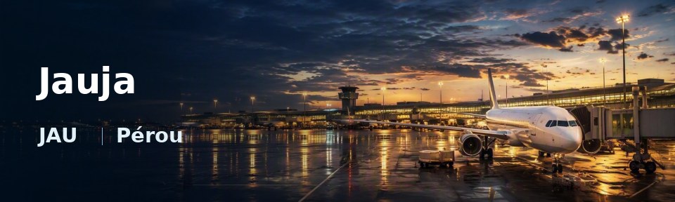 Jauja Flughafen-Titelbild mit IATA-Code