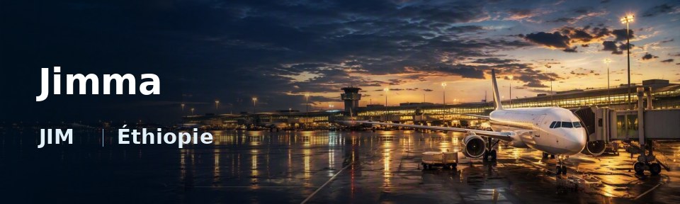 Jimma Flughafen-Titelbild mit IATA-Code