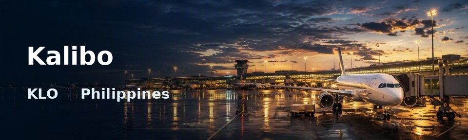 Kalibo Flughafen-Titelbild mit IATA-Code