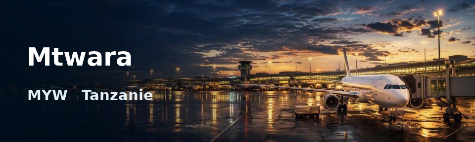 Mtwara Flughafen-Titelbild mit IATA-Code