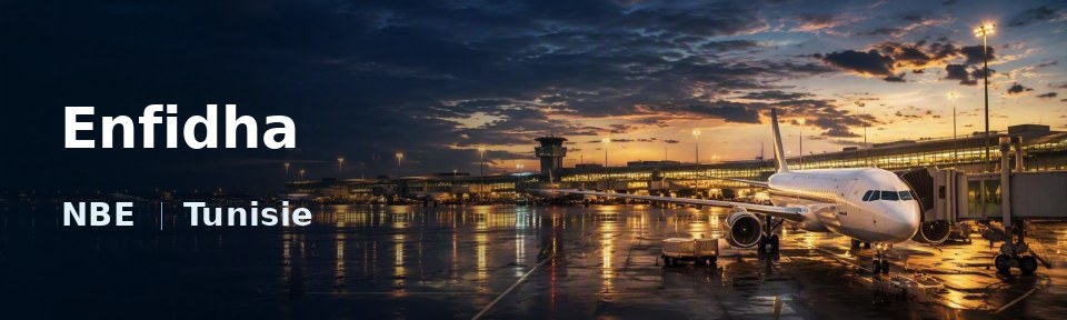 Enfidha Flughafen-Titelbild mit IATA-Code