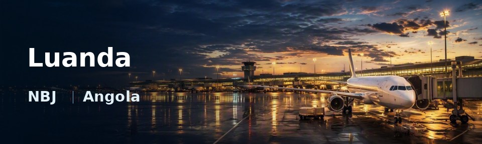 Luanda Flughafen-Titelbild mit IATA-Code