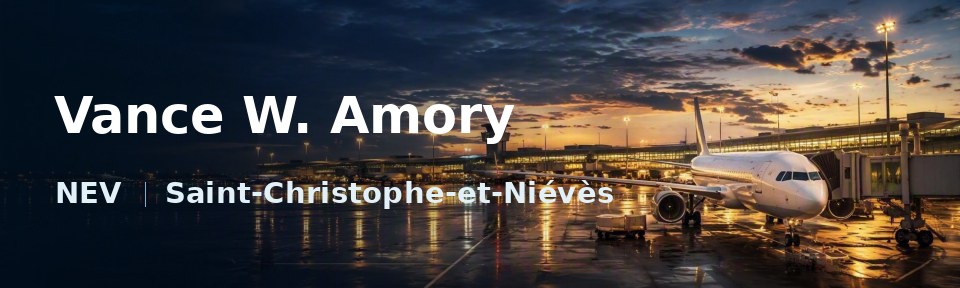 Vance W. Amory Flughafen-Titelbild mit IATA-Code