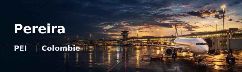 Pereira Flughafen-Titelbild mit IATA-Code