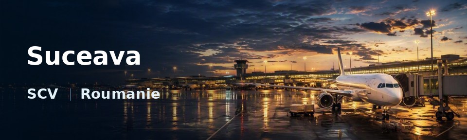 Suceava Flughafen-Titelbild mit IATA-Code