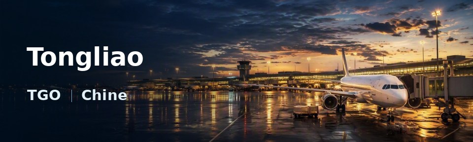 Tongliao Flughafen-Titelbild mit IATA-Code