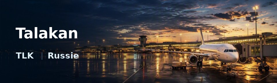 Talakan Flughafen-Titelbild mit IATA-Code