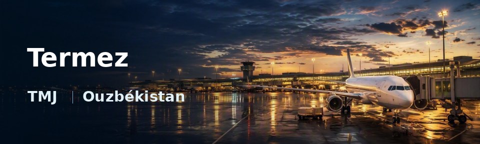 Termez Flughafen-Titelbild mit IATA-Code