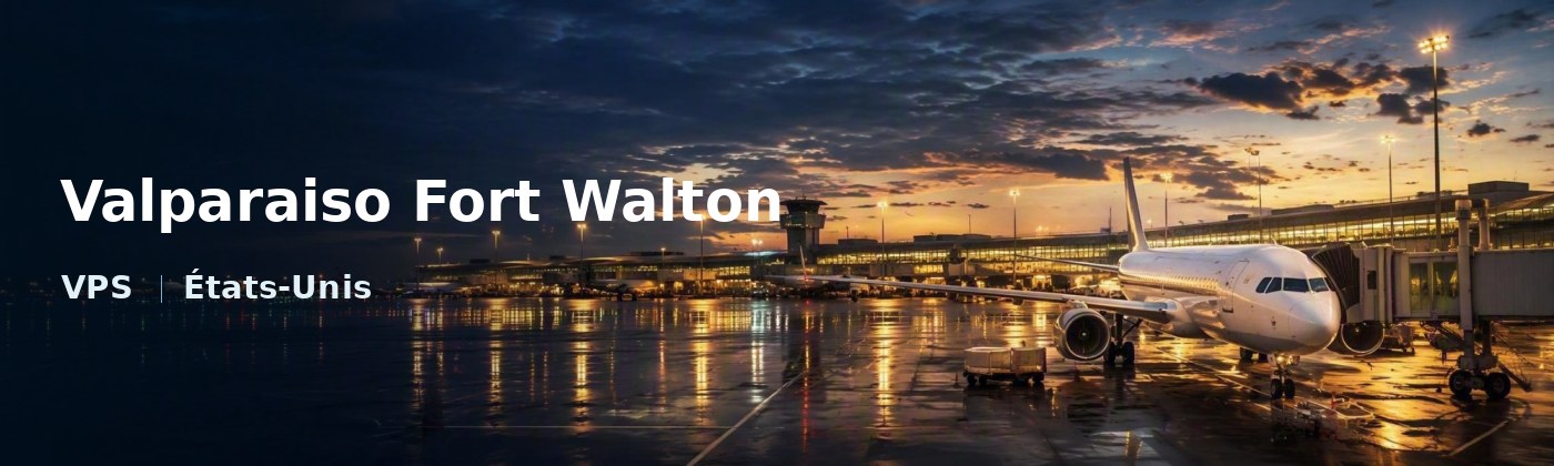 Valparaiso Fort Walton Flughafen-Titelbild mit IATA-Code
