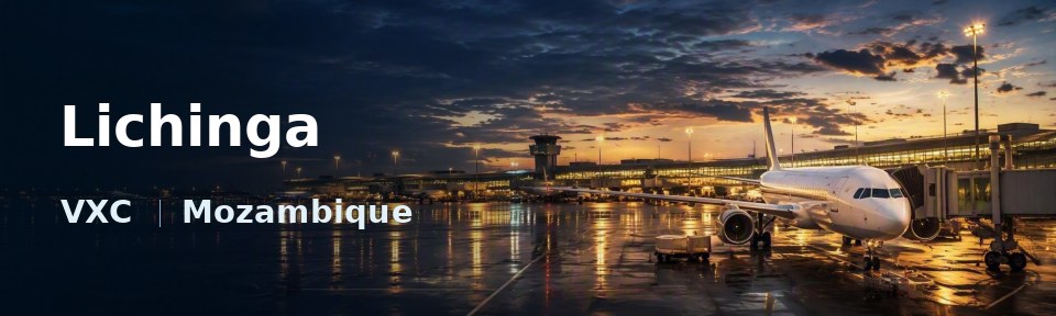Lichinga Flughafen-Titelbild mit IATA-Code