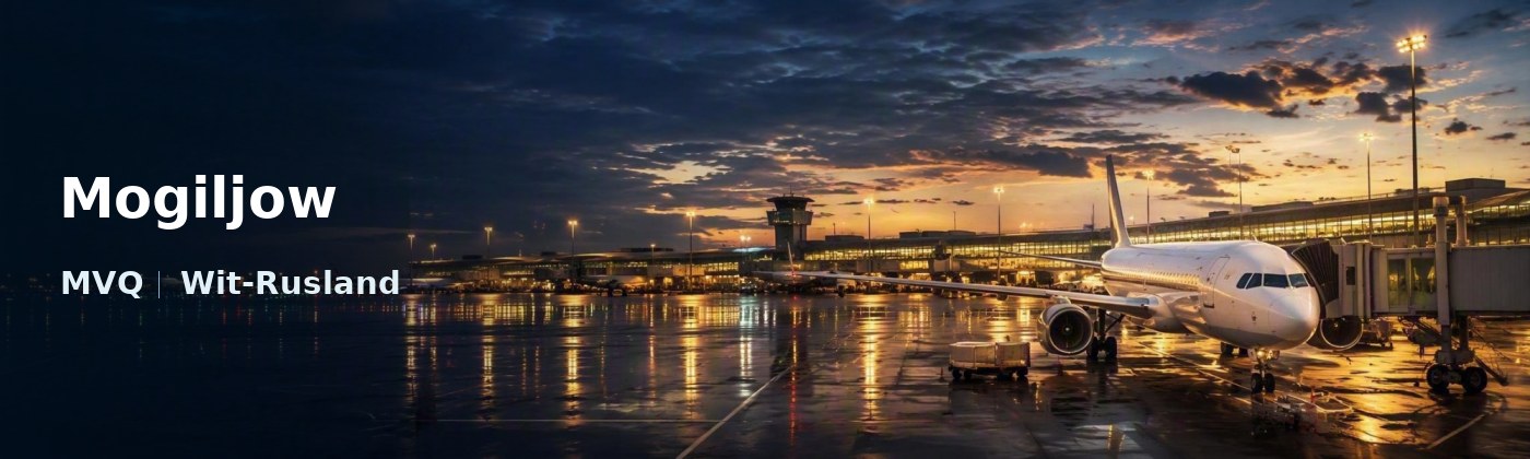 Mogiljow Flughafen-Titelbild mit IATA-Code