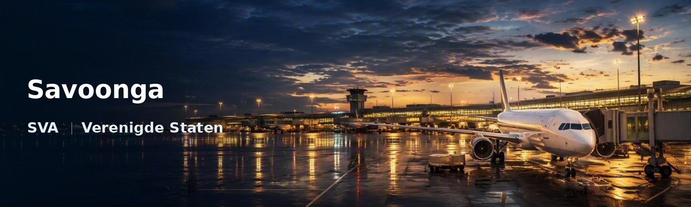 Savoonga Flughafen-Titelbild mit IATA-Code
